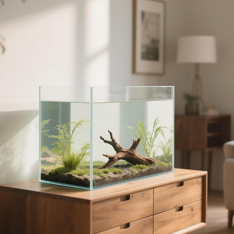 awenyzen Natural Aquarium Driftwood for Fish Tank & Reptile Terrarium Decor – 4 Pcs Assorted Natural Wood Branches 4-8 Inch, Aquarium Decorations for Shrimp, Betta, Lizards - Image 5